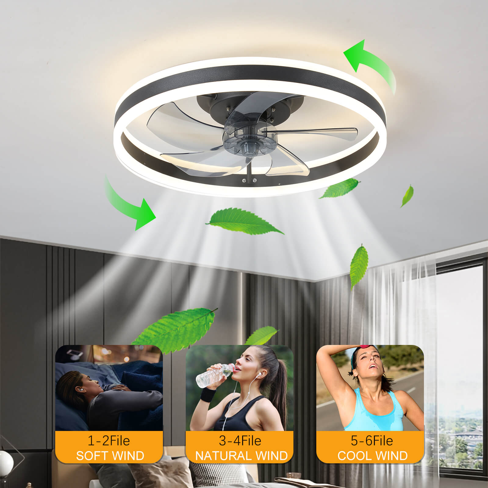 Cirro-20-modern-balck-ceiling-fan-with-led-lights-remote-low-profile-for-bedrooms-and-kids-rooms-4