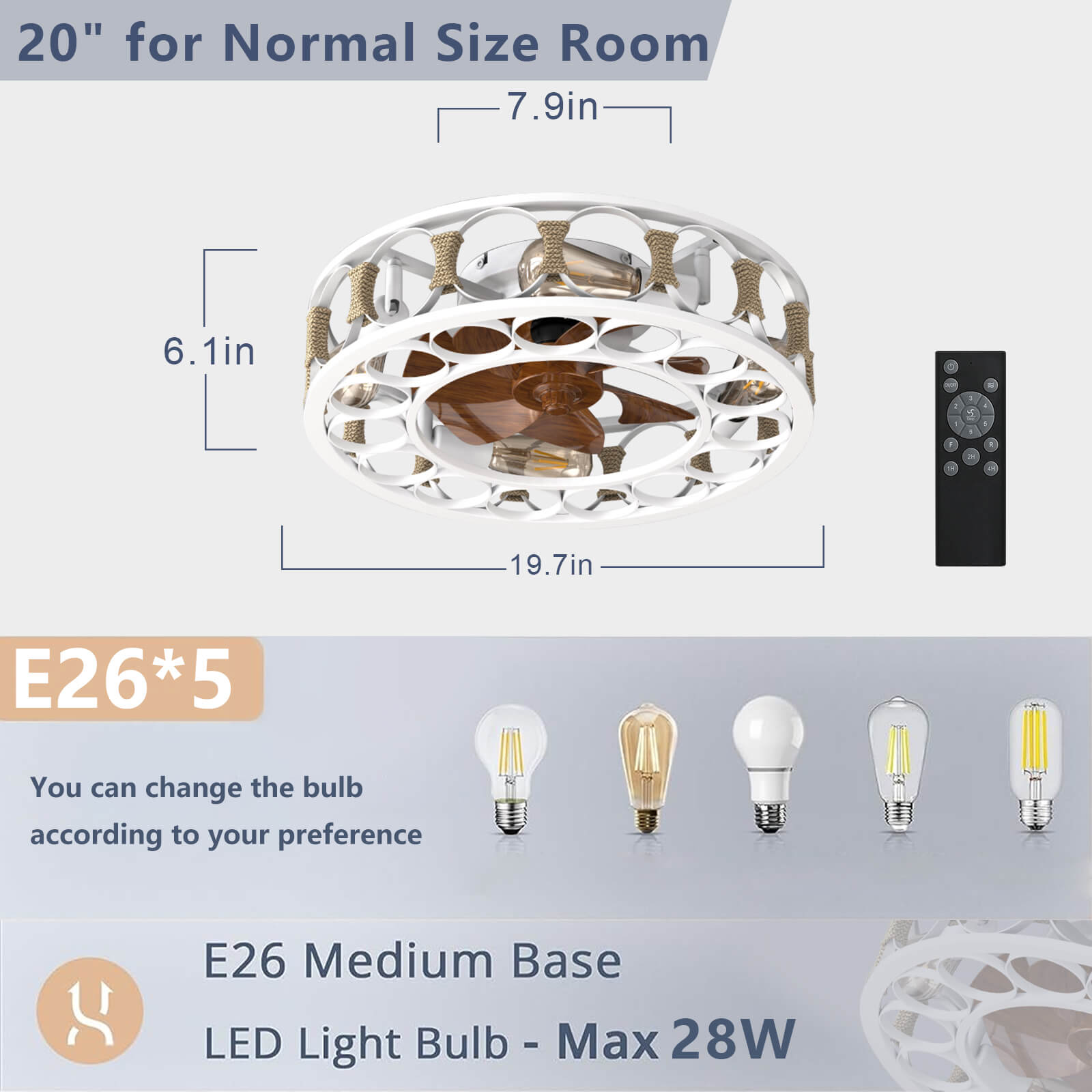 Ferrox-small-caged-white-20-ceiling-fan-with-light-flush-mount-remote-control-low-profile-_12