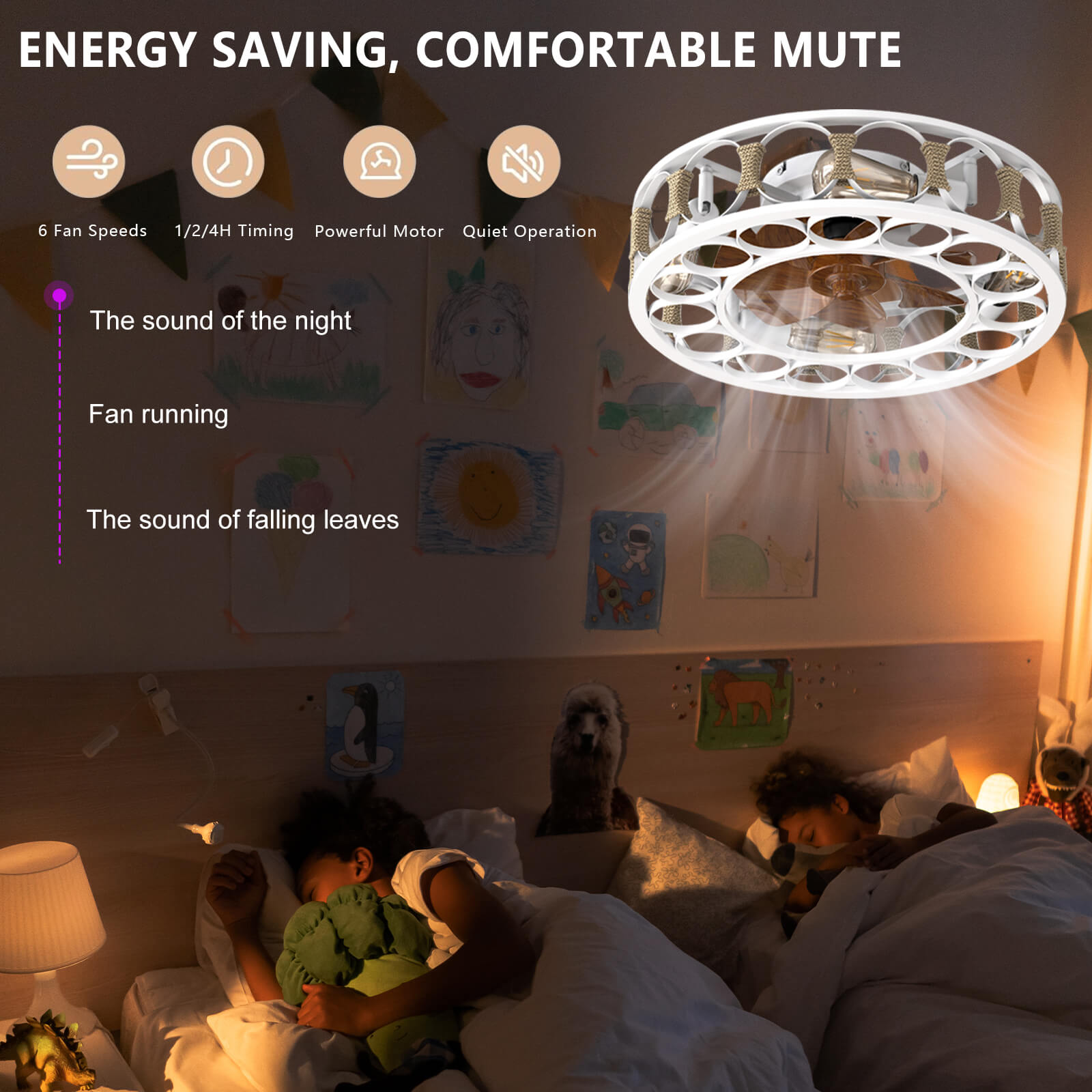 Ferrox-small-caged-white-20-ceiling-fan-with-light-flush-mount-remote-control-low-profile-_5