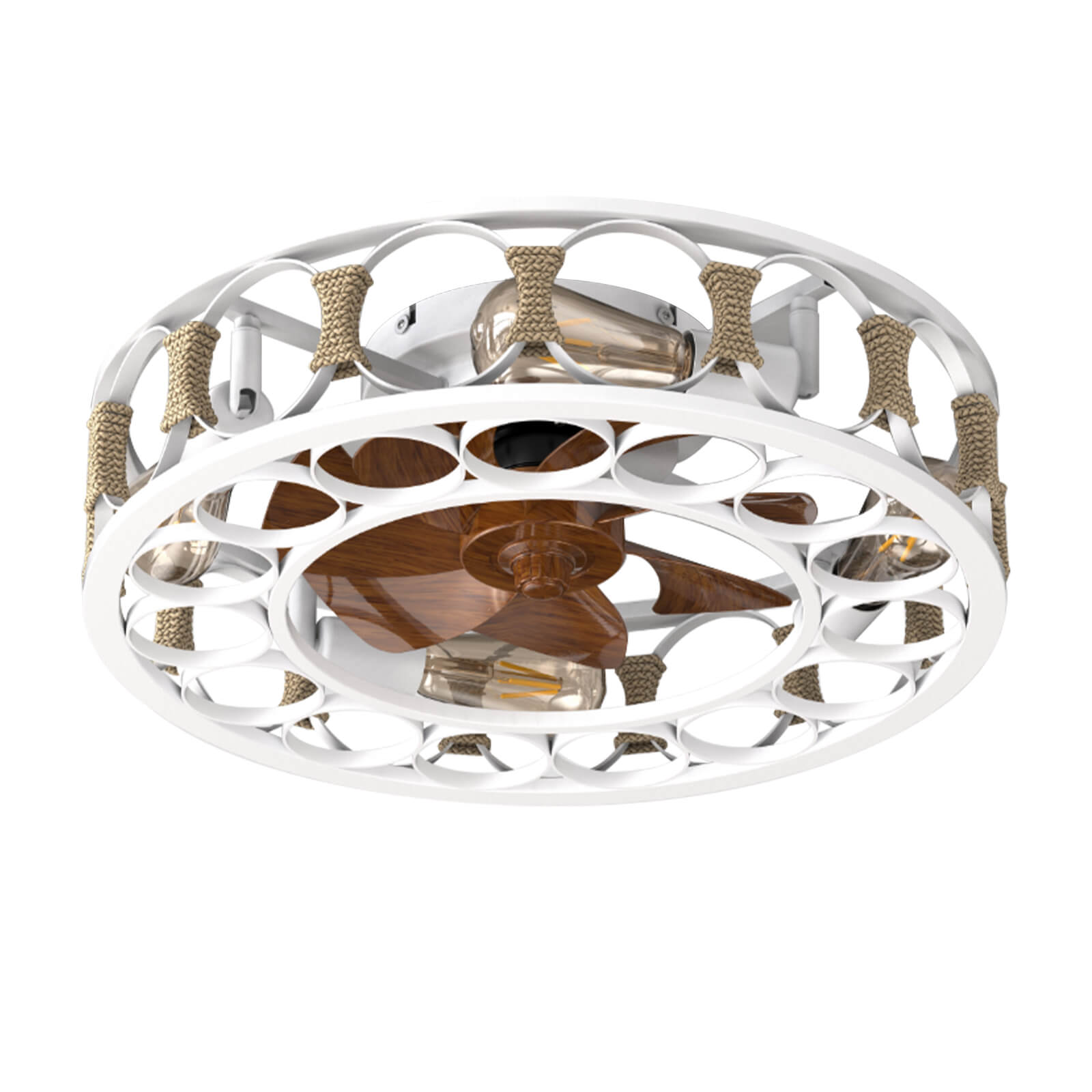 Ferrox-small-caged-white-20-ceiling-fan-with-light-flush-mount-remote-control-low-profile-_8