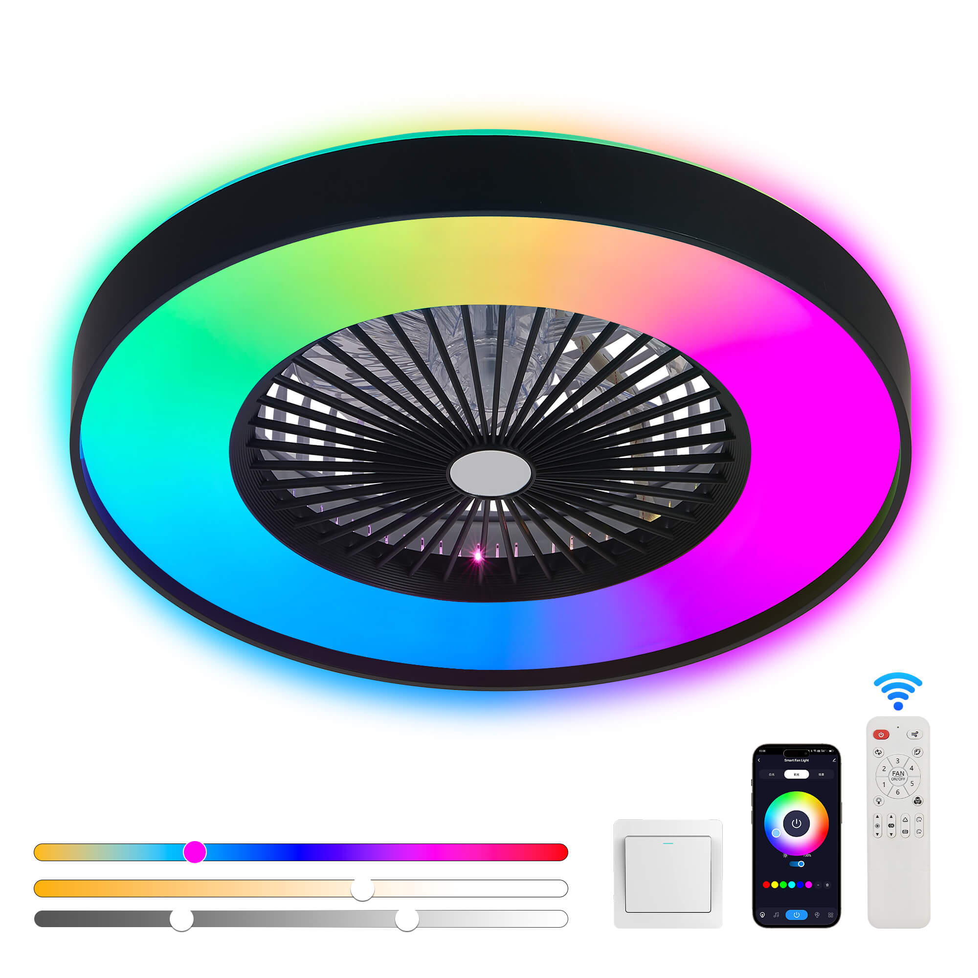 aura-21.3-modern-balck-ceiling-fan-with-led-rgb-lights-remote--low-profile-for-bedrooms-kids-rooms-2