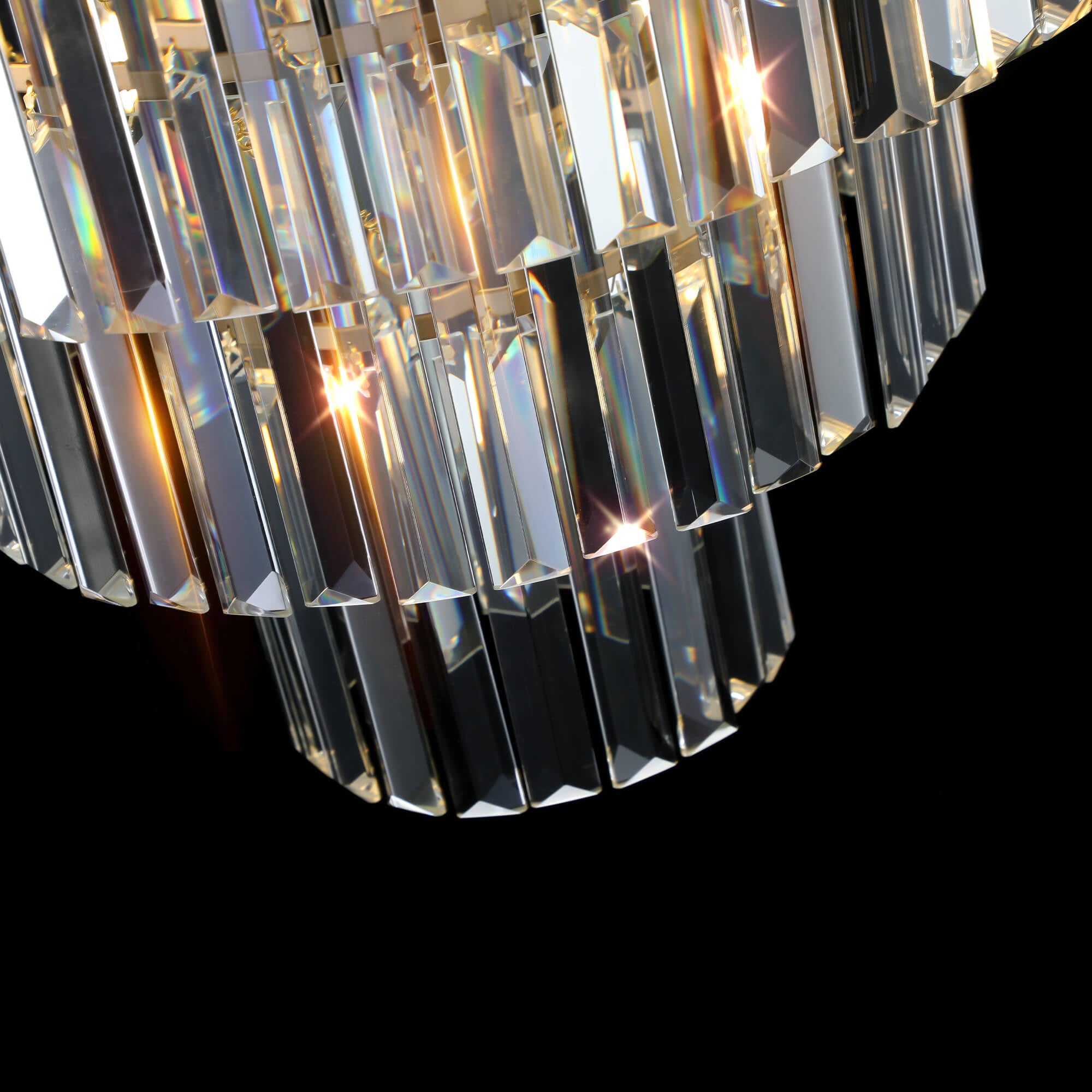 Sophia Crystal Chandeliers (3-Tiers)