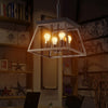 Farmhouse Rustic Antique Geometric Industrial Hanging Light Fixture