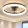 Modern Low Profile  20" Ceiling Fans with Light and Remote Control