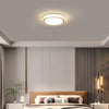 Modern Crystal Chandelier LED Flush Mount Round Ceiling Light