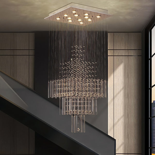 Crystal Raindrop Elegance Chandelier