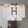 Elegant Sophisticated Modern K9 Crystal LED Chandeliers