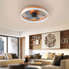 Modern Low Profile Multiple Colors 20" Ceiling Fans with LED and Remote Control