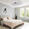 Modern Low Profile 20" Ceiling Fan with Light and Remote Control