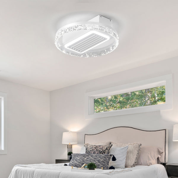 Modern Flush Mount Bladeless 20