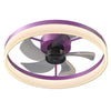 Modern Low Profile Multiple Colors 20" Ceiling Fans with LED and Remote Control