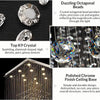 Crystal Raindrop Elegance Chandelier