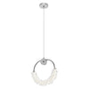 Modern Crystal Integrated LED Hanging Dimmable Pendant Light