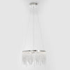 Elegant Modern Raindrop Oval K9 Crystal Adjustable Light Chandeliers