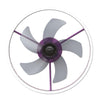 Modern Low Profile Multiple Colors 20" Ceiling Fans with LED and Remote Control