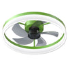 Modern Low Profile Multiple Colors 20" Ceiling Fans with LED and Remote Control