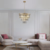 Unique Modern 3 Tiered Classic Luxury Crystal Chandeliers