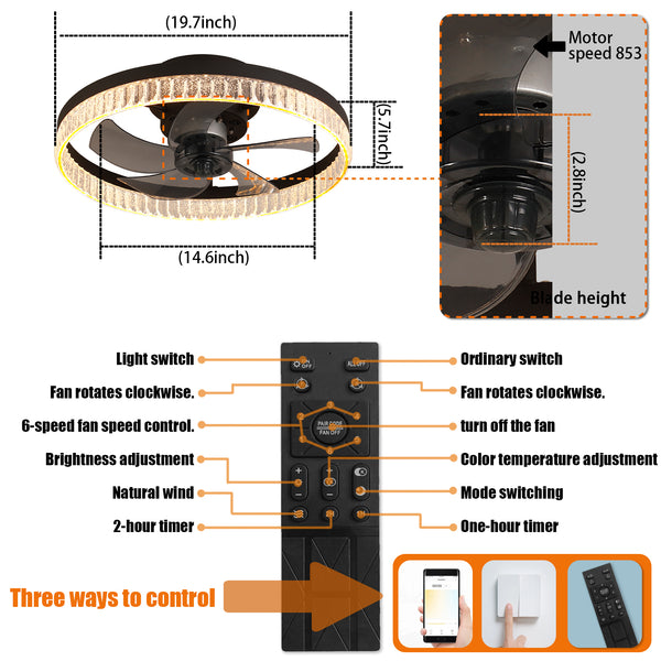 Dimmable LED Low Profile 20