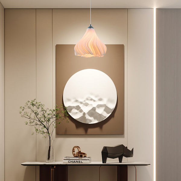 Modern Simple Three-Dimensional Petal Unique Design Pendant Light