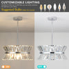 Luxury Round 4-Light Modern Crystal Chandeliers