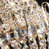 Luxury Gold Crystal Chandeliers Elegant Dazzling K9 Crystals