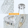 Elegant Sophisticated Modern K9 Crystal LED Chandeliers