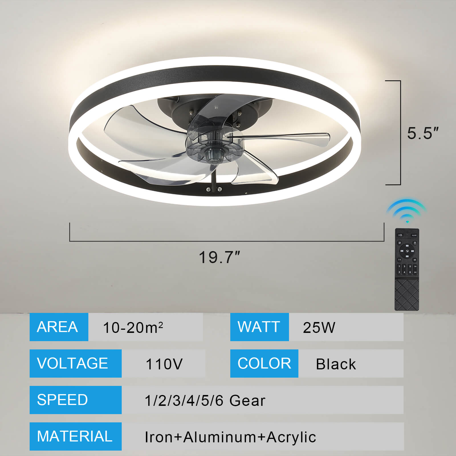 Cirro-20-modern-balck-ceiling-fan-with-led-lights-remote-low-profile-for-bedrooms-and-kids-rooms-7