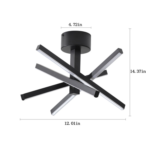 Modern Easy-Install Energy Efficient Integrated LED Pandent Light