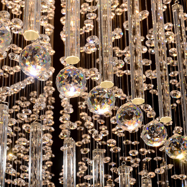 Crystal Raindrop Elegance Chandelier