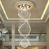 Elegance Spiral Crystal Chandelier